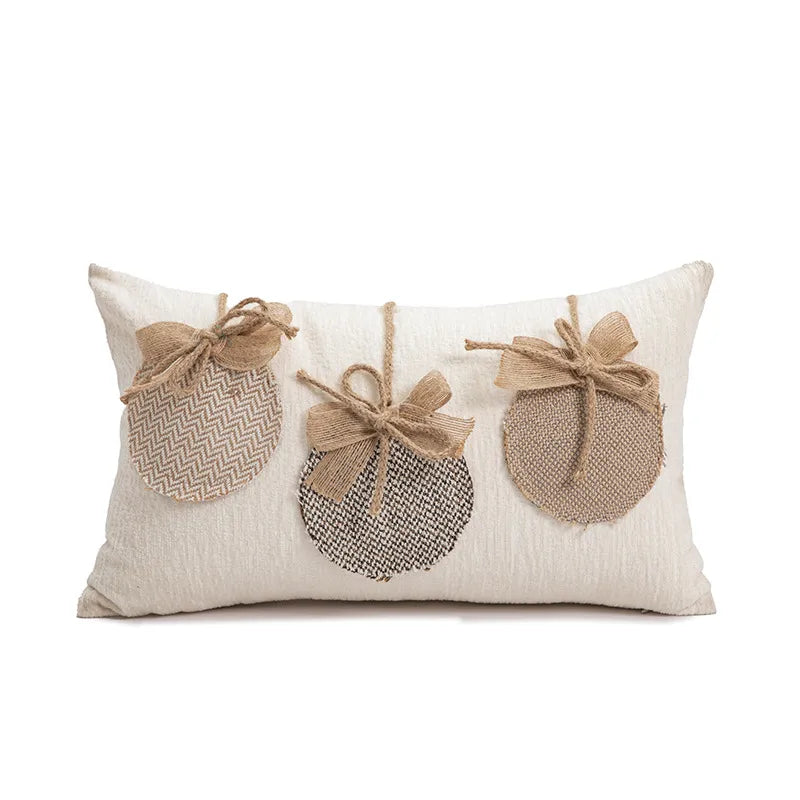 Christmas Snowflake Pillow Covers Living Room Sofa Bedding Decorative Cushion Cases Bedroom Headboard Pillows New Arrival