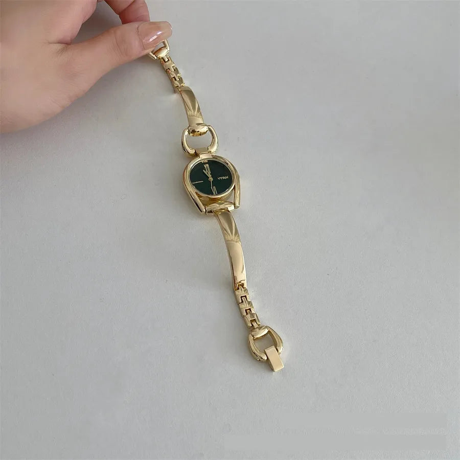 Casual Elegant Vocabulary Words/Name Single Folding Buckle Quartz Watch