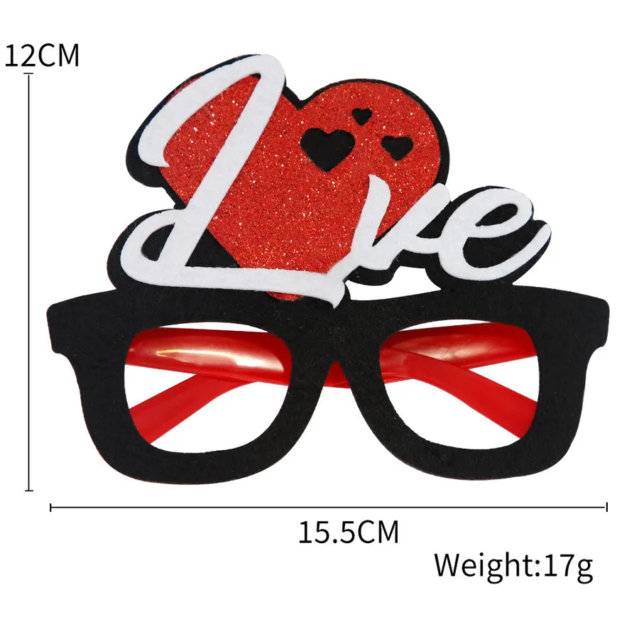 valentine's day geometric cloth party costume props