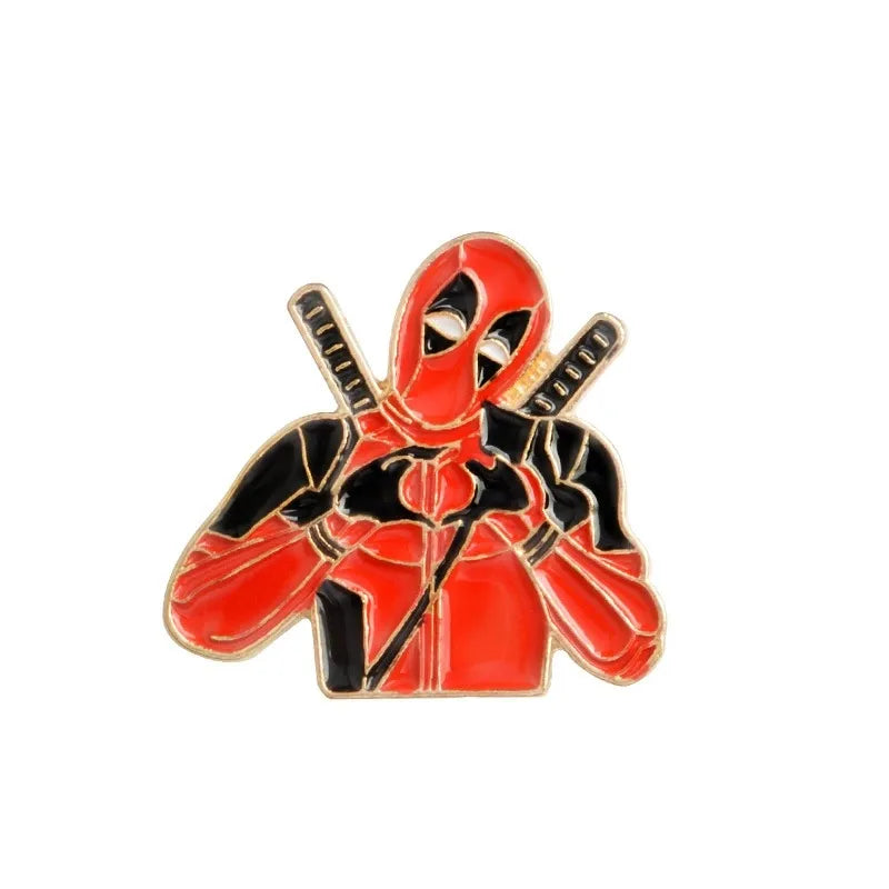Cartoon Style Cowboy Style Artistic Cartoon Character Alloy Stamping Stoving Varnish Plating Unisex Badge Brooches Collar Pin