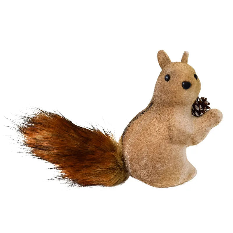 Creative Squirrel Christmas Decoration Small Hanging Ornament Realistic squirrel design Perfect gift for holiday decoration
