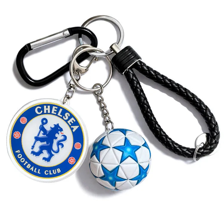 Streetwear Letter Football Acrylic + Plastic Plastic Unisex Spring Ring Trigger Clasp Closure Keychain