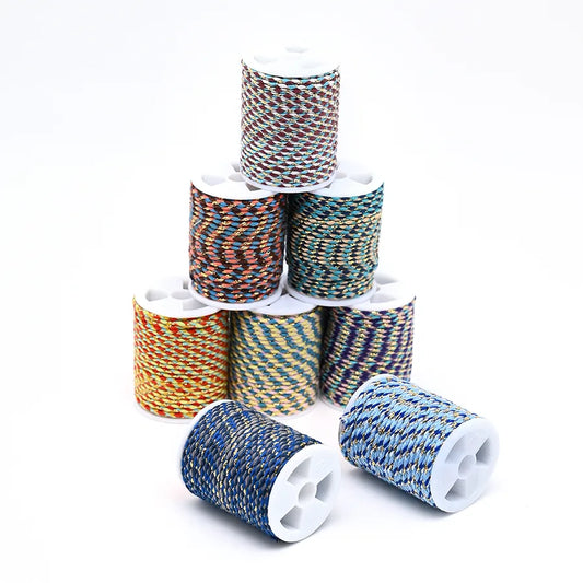 1 Roll/Package Cotton Polyester  Wire Diameter: 2mm Jewelry Accessories