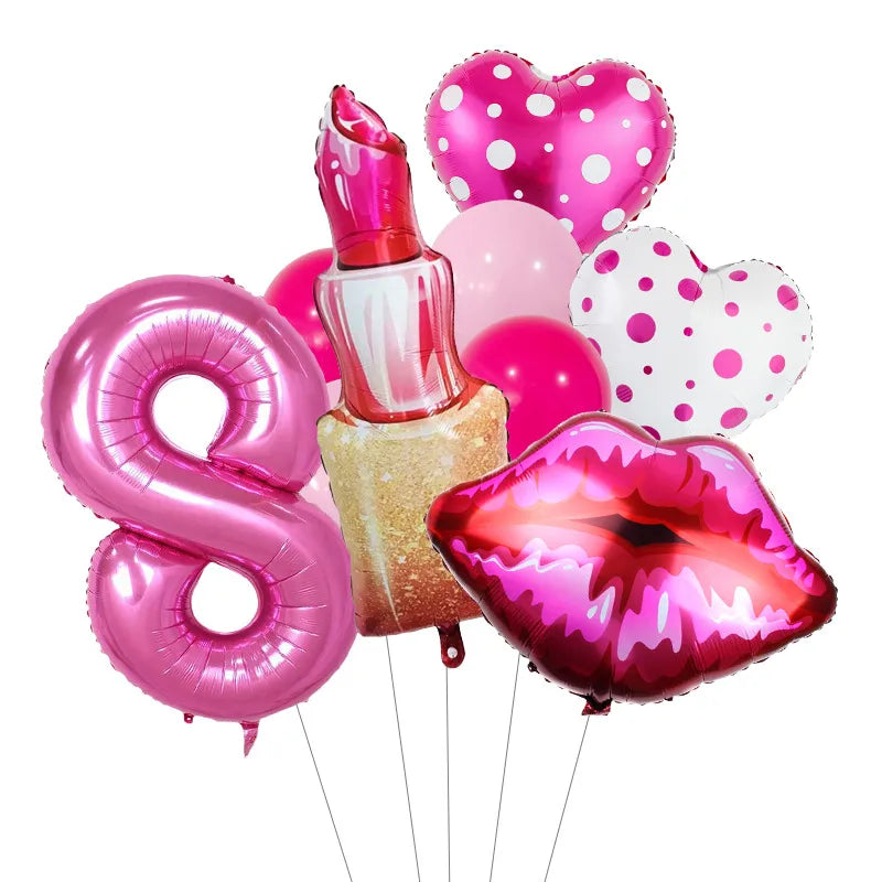 Birthday Simple Style Classic Style Color Block Aluminum Film Birthday Festival Balloons