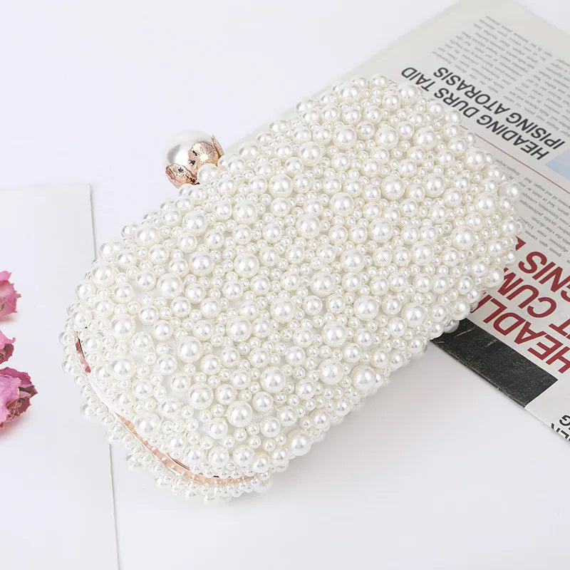 beige plastic solid color square evening bags
