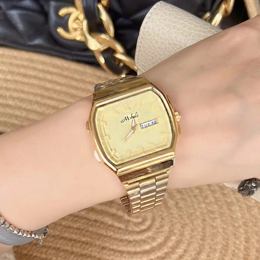 Casual Solid Color Quartz Watch Women's Watches