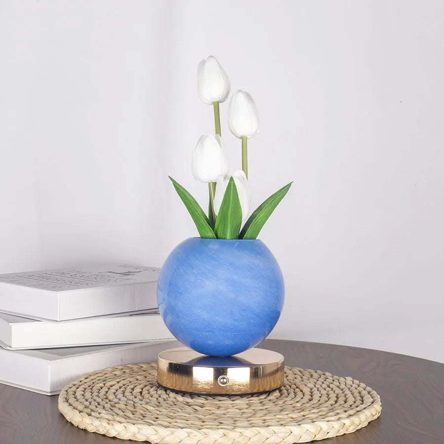 Romantic tulips Glass Lighting Accessories