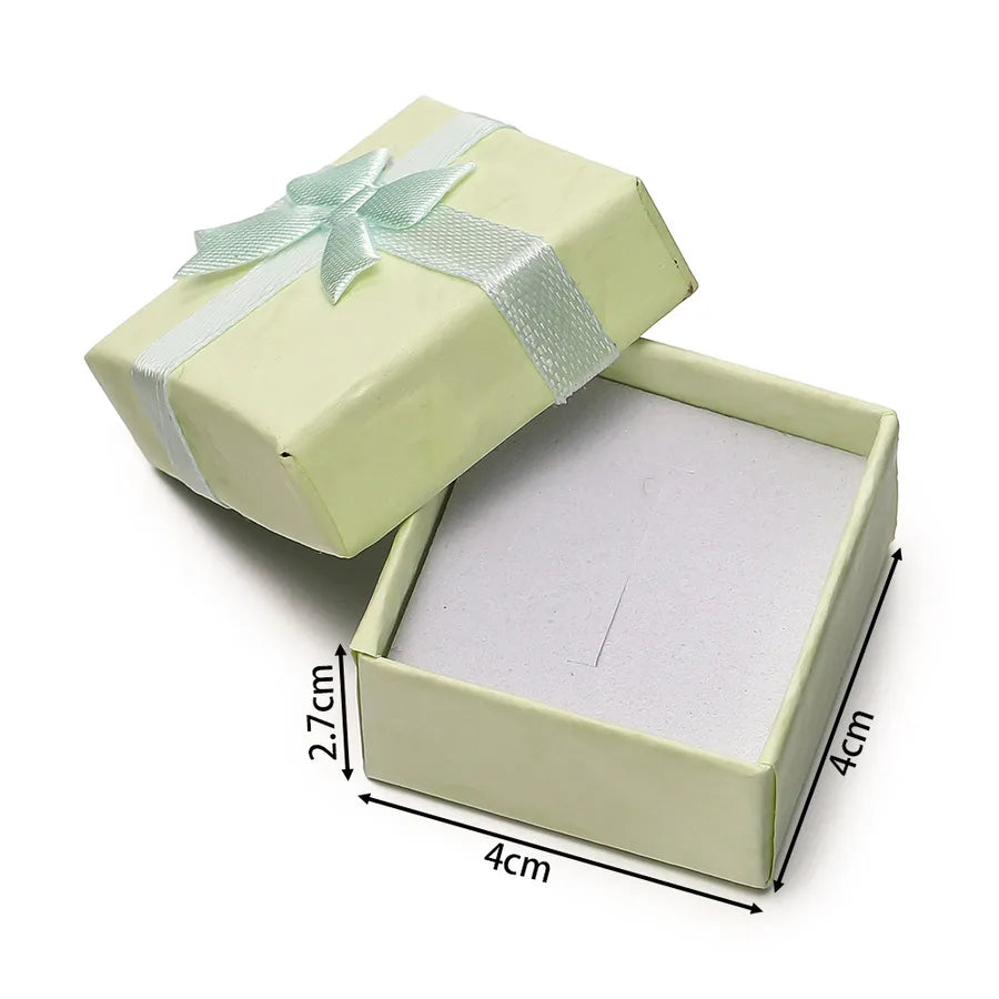 1 Piece Paper Elegant Simple Style Daily Date Bow Knot Jewelry Boxes