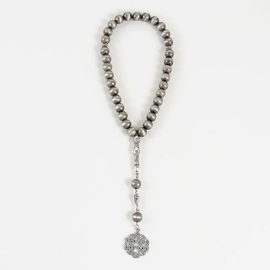 Classical Handmade Color Block Arylic Alloy Wholesale Rosary