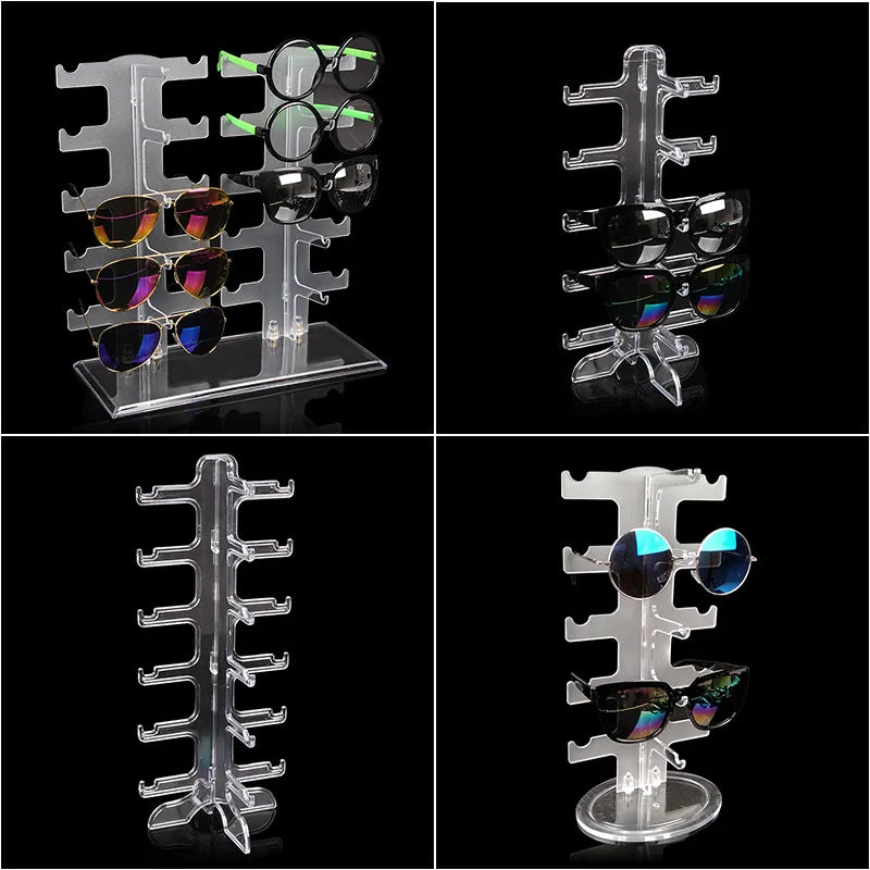 Simple Style Solid Color Arylic Patchwork Jewelry Display Jewelry Rack