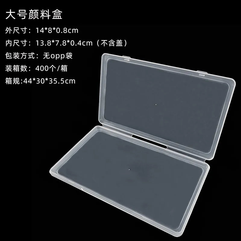 Transparent plastic packaging box hardware tools sample display box parts packaging box accessories Finishing Card storage box