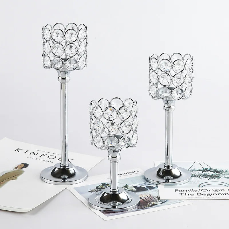 Solid Color Iron candlestick