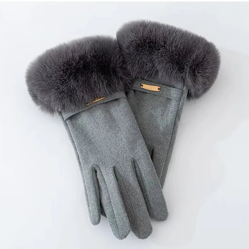 Women's Casual Elegant Simple Style Solid Color Gloves