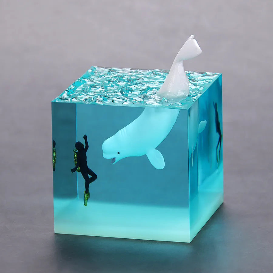 Simple Style Whale Resin Holiday Daily Led Lights Night Lights