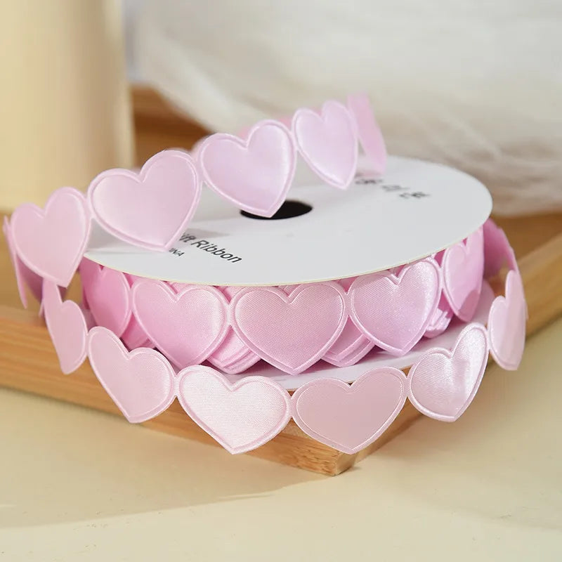 Valentine'S Day Casual Elegant Simple Style Heart Shape Polyester Holiday Banquet Birthday Party Supplies Gift Wrapping Supplies 1 Roll