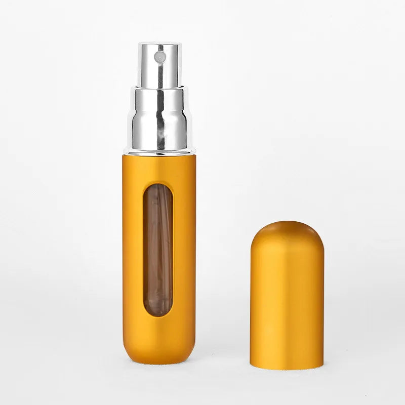 5ml in stock Bottom Filling Perfume Bottling Recyclable Spray Cosmetic Bottle Portable Sample Perfume Elastic Paint Bottle