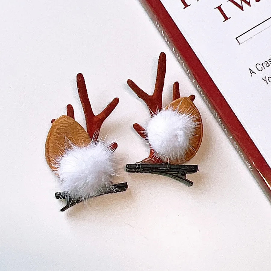 Christmas Fashion Women'S Antlers Hair Clip