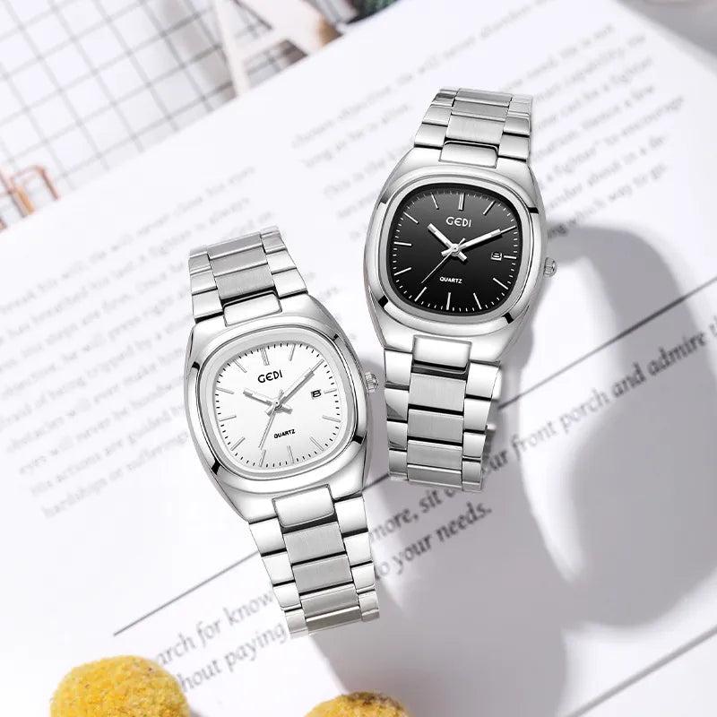 Sweet Solid Color Butterfly Double Snap Quartz Watch Women's Watches