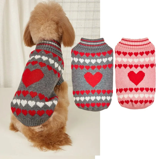 Cute Acrylic Valentine'S Day Heart Shape Pet Clothing