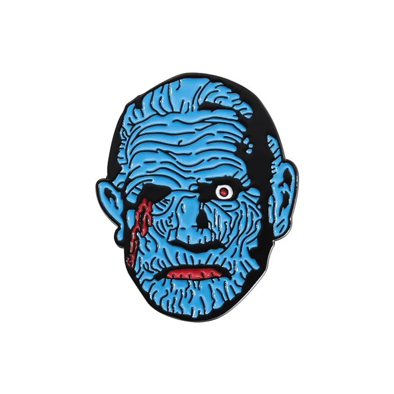 Cartoon Style Cowboy Style Artistic Cartoon Character Alloy Stamping Stoving Varnish Plating Unisex Badge Brooches Collar Pin