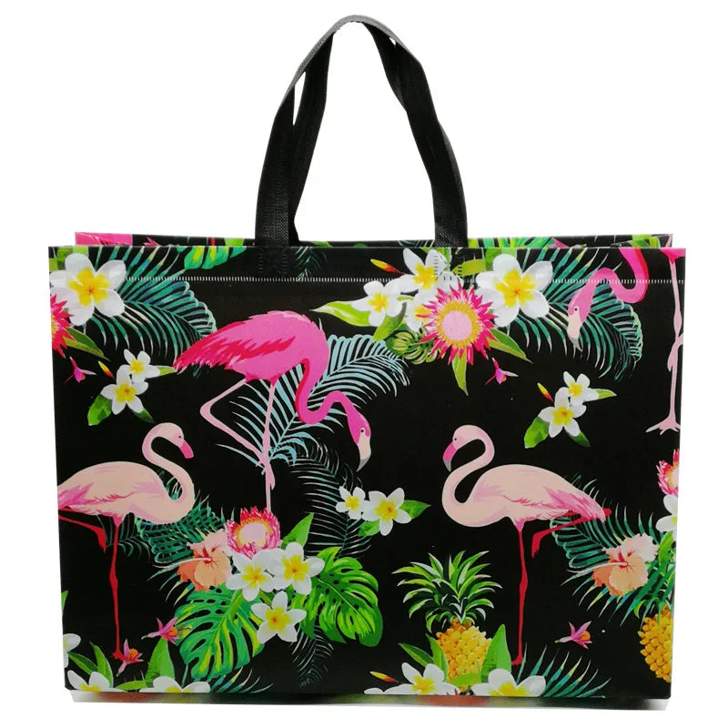 coated non-woven portable clothing handbag advertising shopping bag spot printed logo