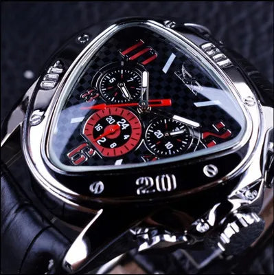 JARAGAR triangle dial weekly calendar men's automatic mechanical watch men's watch