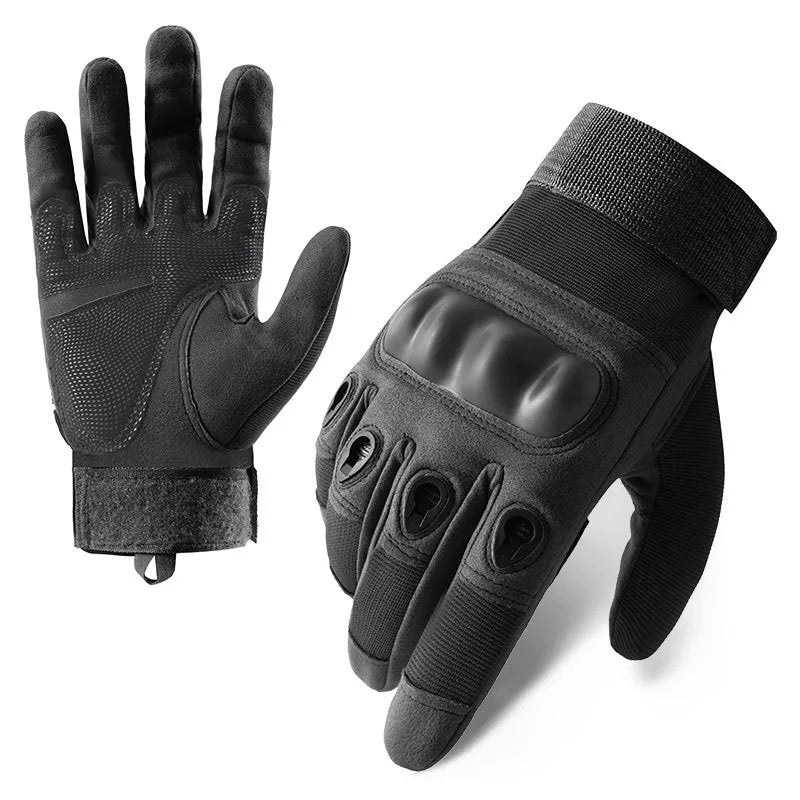 Tactical Gloves Men's Z192 Soft Shell Protective Pad Long Finger Touch Screen Fighting Non-slip Outdoor Military Fan Riding Gloves Men
