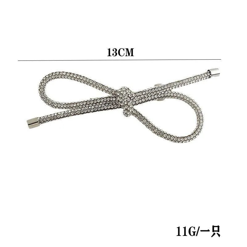 Elegant Sweet Women's Bow Knot Alloy Hair Clip