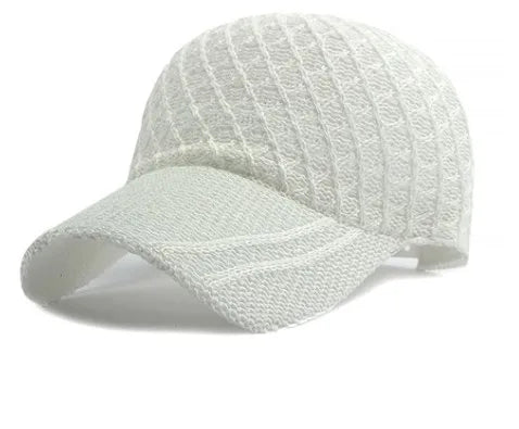 women's basic lingge curved eaves baseball cap