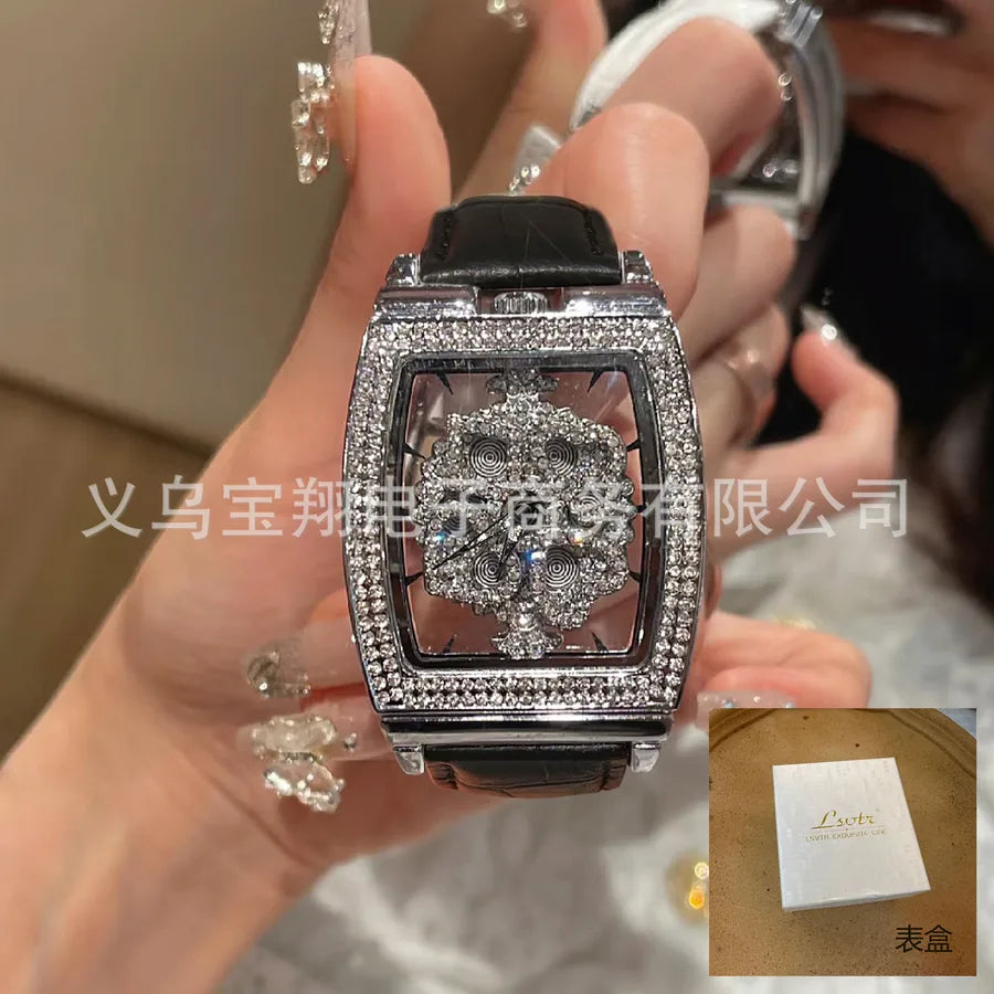 Simple Style Classic Style Solid Color Buckle Quartz Women's Watches