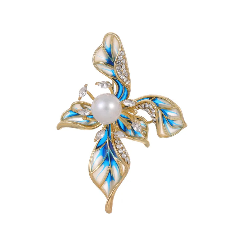 Black Leopard Brooch Pin Men's Women's Formal Western Wear Accessory Elegantly High-End Oil Drop Animal Chest Flower Pin Buckle