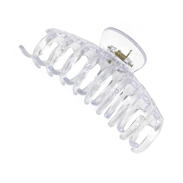 Elegant Simple Style Women's Solid Color Plastic Resin Hair Claws