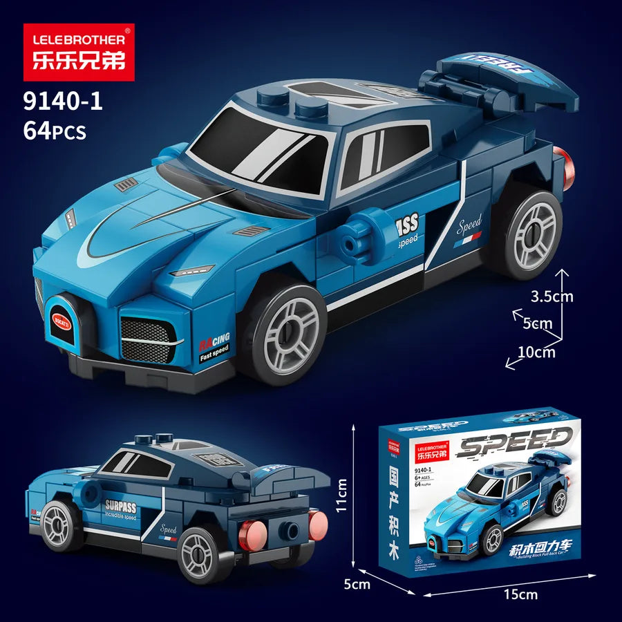 Kids(7-16Years) Car Plastic Building Toys