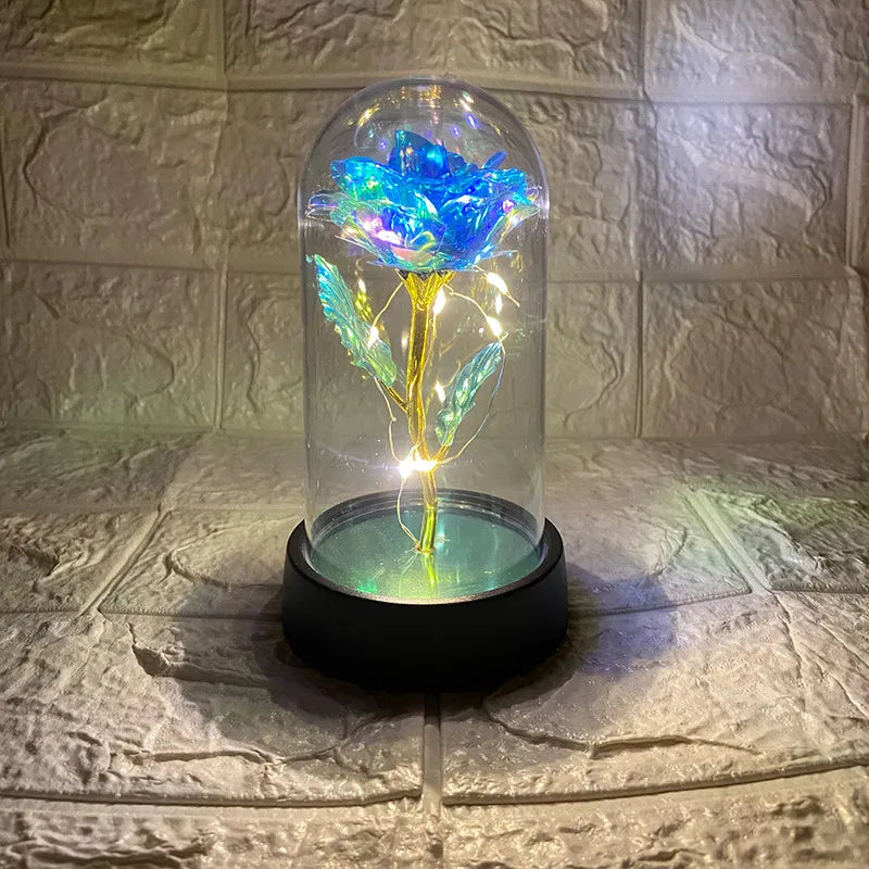 valentine's day romantic pastoral flower plastic party festival preserved flower