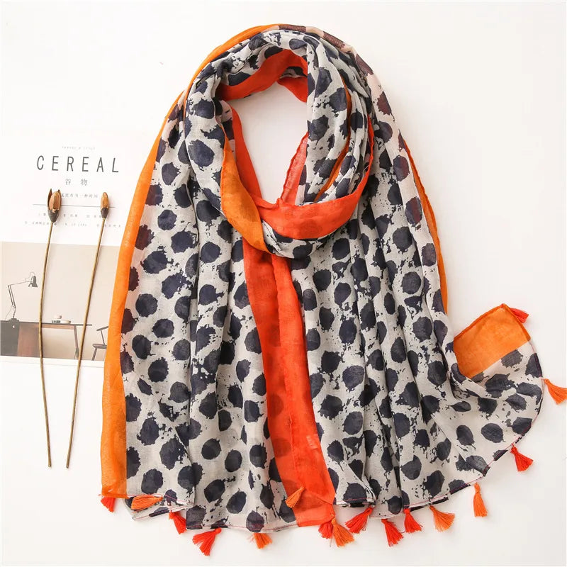 new scarf retro stitching bohemian cashew print silk scarf sunscreen yiwu wholesales
