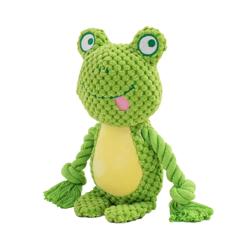 Sound Making Cotton Rope Toys