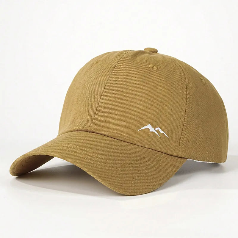 Unisex Classic Style Commute Solid Color Curved Eaves Baseball Cap
