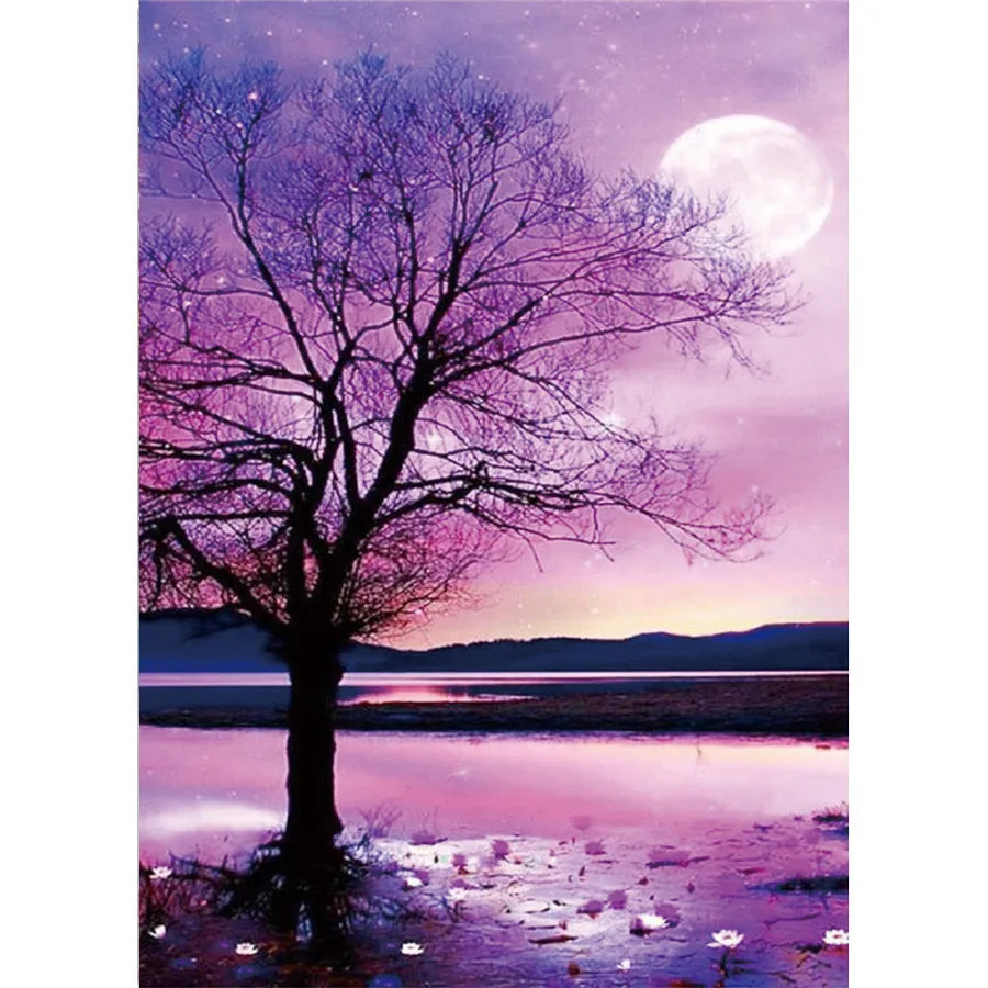 Factory custom 5d Diamond painting full of diamond animal masonry diy diamond embroidery decorative painting ornaments living room landscape