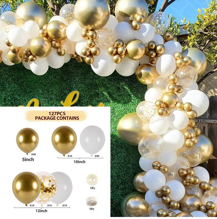 10 Series Birthday Party Decoration Balloon Suit Balloon Chain Arch Wedding Wedding Room Scene Arrangement