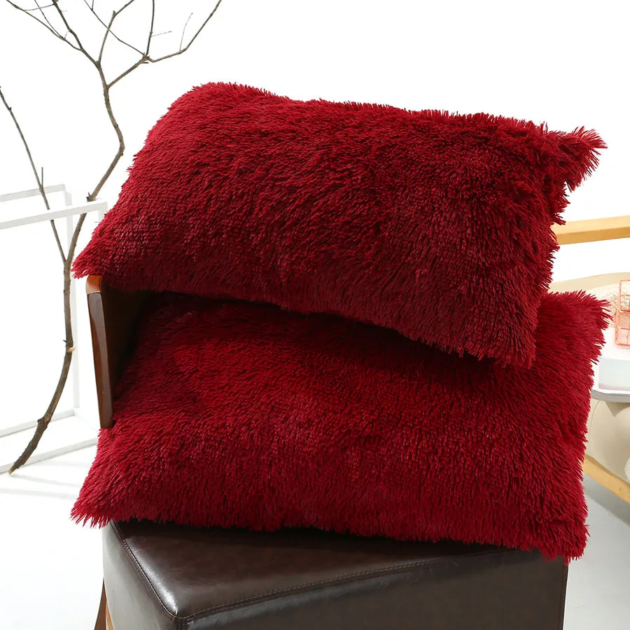 Casual Elegant Cute Solid Color Polyester Pillow Cases Bedding