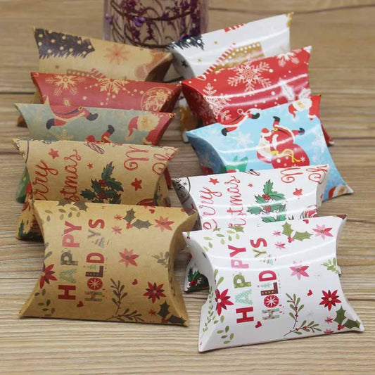 Multicolor Handmade Christmas Gift Box Wedding Candy Swan Packaging Box Floral Design Jewelry Present Container
