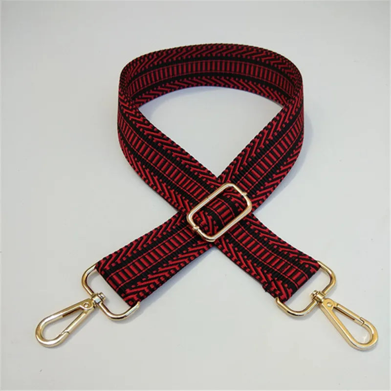 all seasons polyester stripe sling strap bag accessories