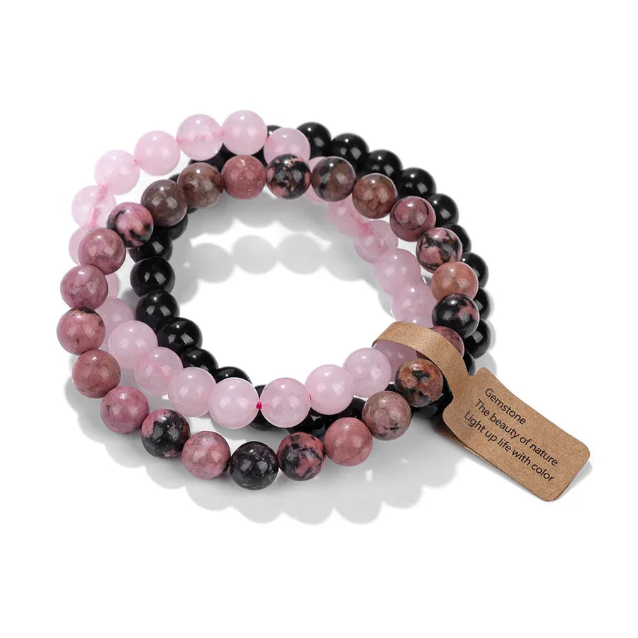 Simple Style Fruit natural stone Crystal Bracelets In Bulk