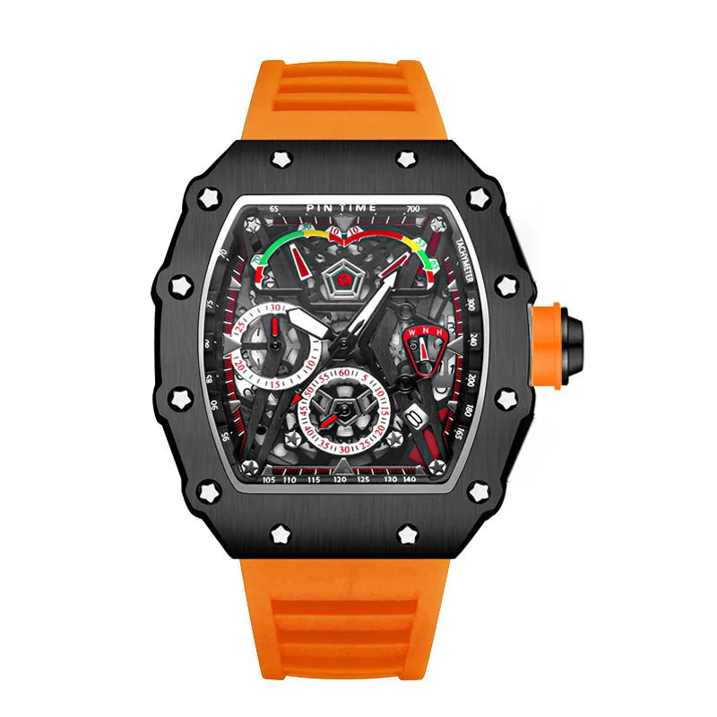 ZIDO Brand Fashion High Color Value Casual Sports Automatic Waterproof Luminous Men's Watch 1709