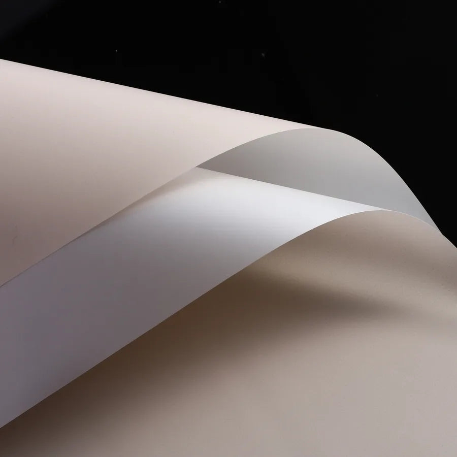 Romantic Solid Color Khaki Paper Daily Date Korean Floral Wrapping Paper Party Supplies Gift Wrapping Supplies 1 Pack of 20 Sheets