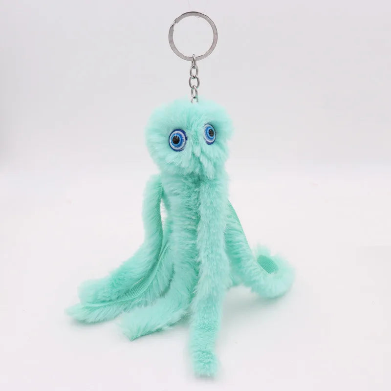 Simple Style Classic Style Solid Color Imitate rex rabbit fur Women's Keychain