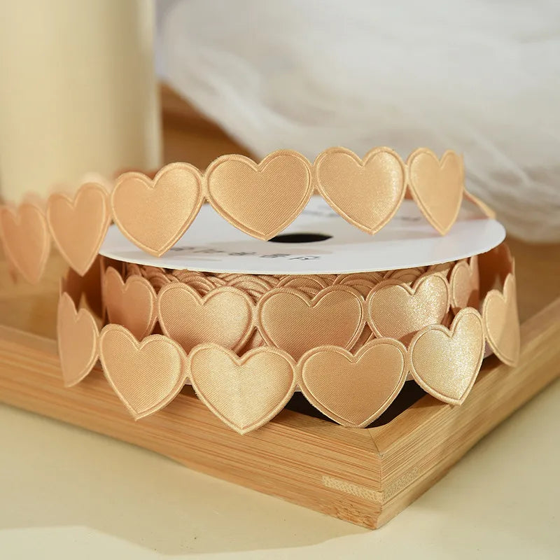 Valentine'S Day Casual Elegant Simple Style Heart Shape Polyester Holiday Banquet Birthday Party Supplies Gift Wrapping Supplies 1 Roll
