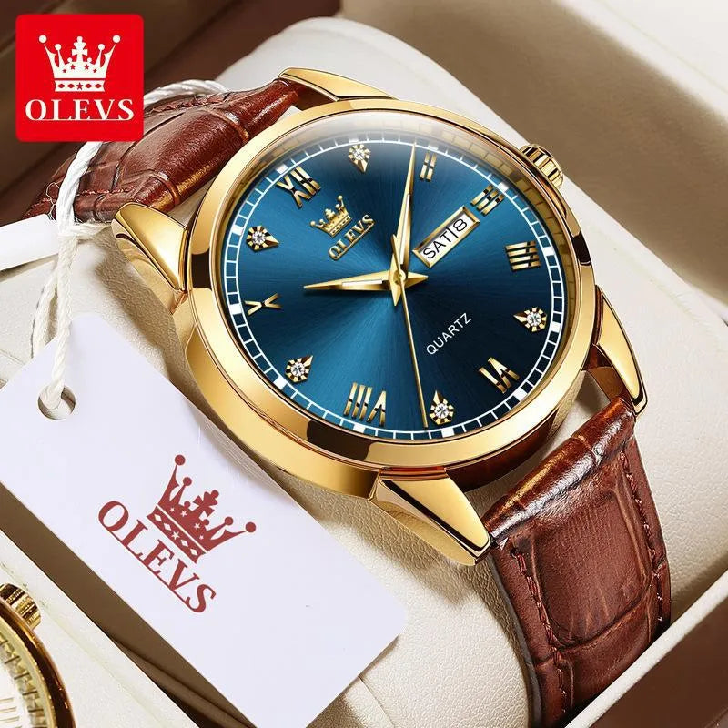 Business Solid Color Buckle Quartz Women's Watches
