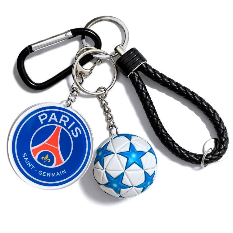 Streetwear Letter Football Acrylic + Plastic Plastic Unisex Spring Ring Trigger Clasp Closure Keychain