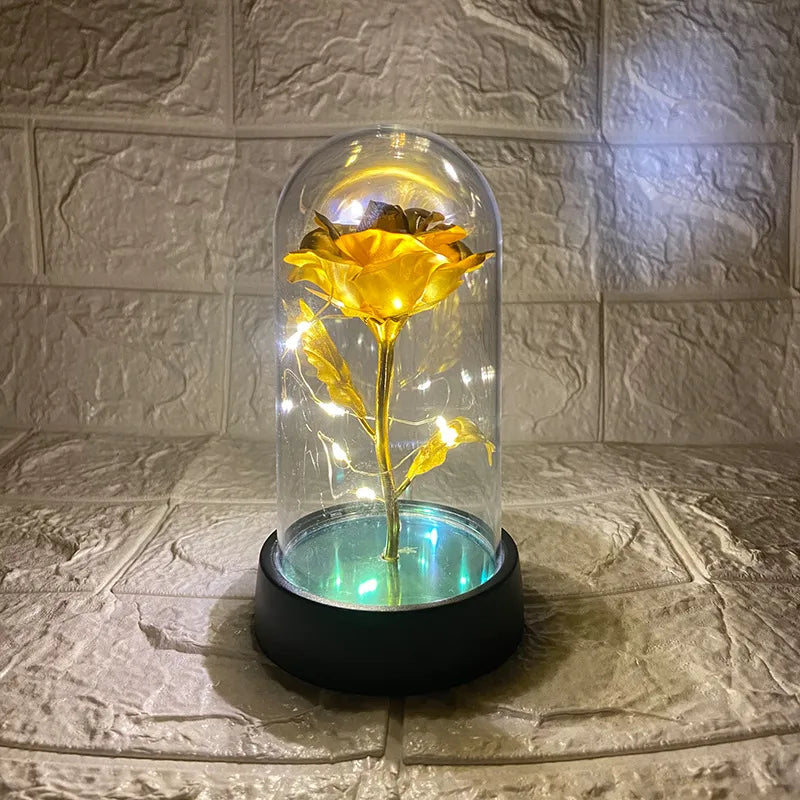 valentine's day romantic pastoral flower plastic party festival preserved flower